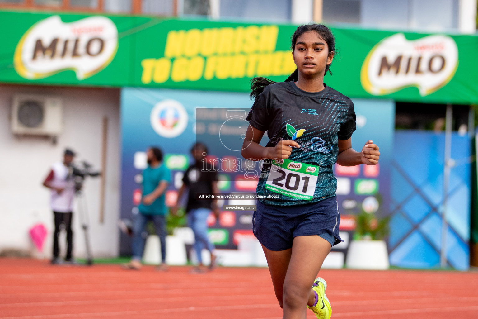 Day 2 of National Athletics Championship 2023 was held in Ekuveni Track at Male', Maldives on Friday, 24th November 2023. Photos: Hassan Simah / images.mv