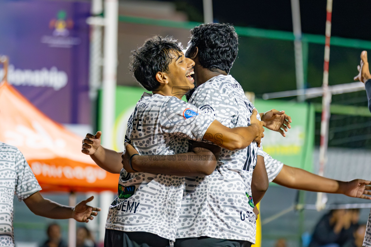 Maathoda Sports Club vs Sports Club City in the Finals of Milo National Junior Volleyball Championship 2025 Men's Division was held on Sunday, 30th November 2025 at Ekuveni Turf Court Male', Maldives. Photos: Areef Adam / images.mv