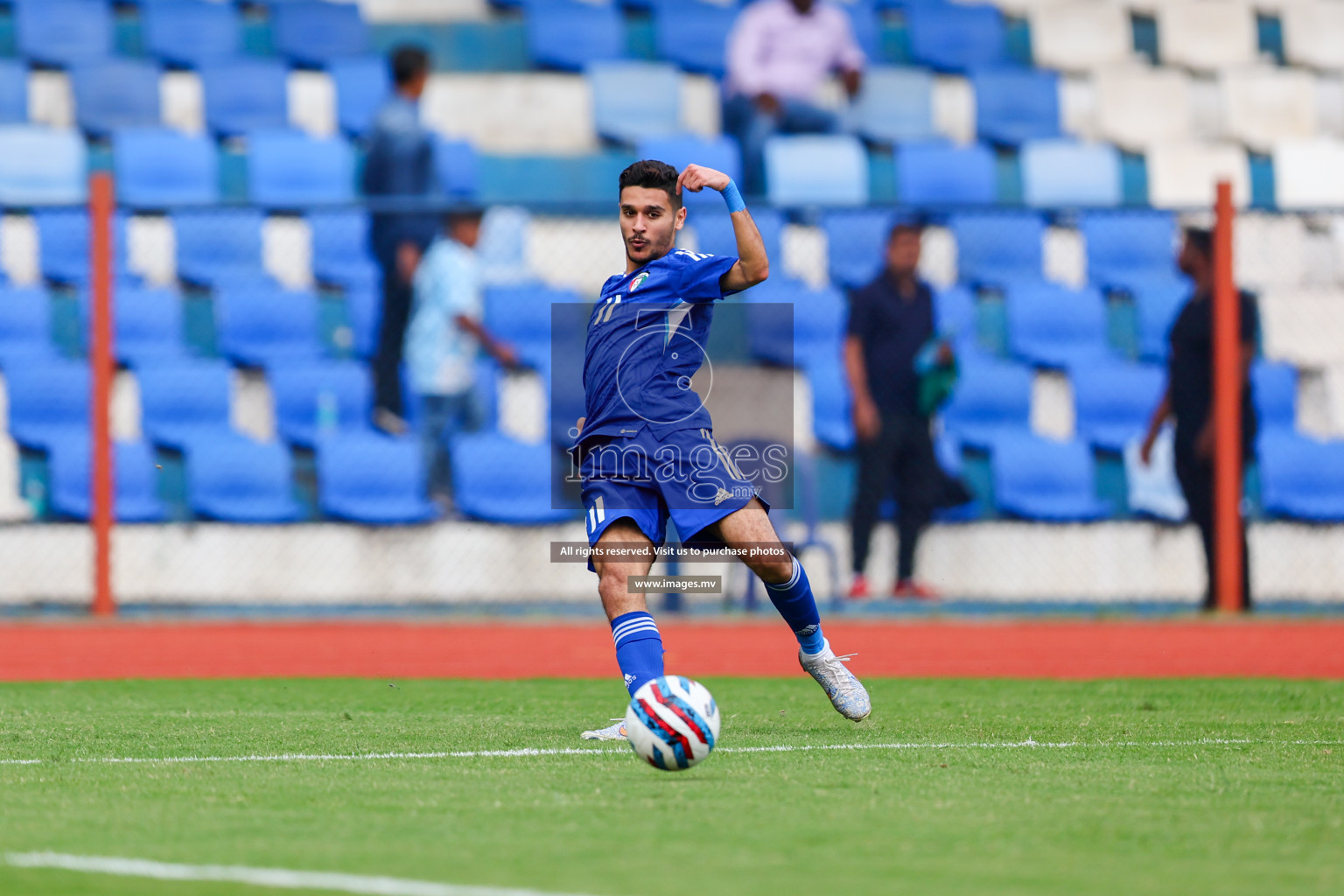 Pakistan vs Kuwait in SAFF Championship 2023 held in Sree Kanteerava Stadium, Bengaluru, India, on Saturday, 24th June 2023. Photos: Nausham Waheed, Hassan Simah / images.mv