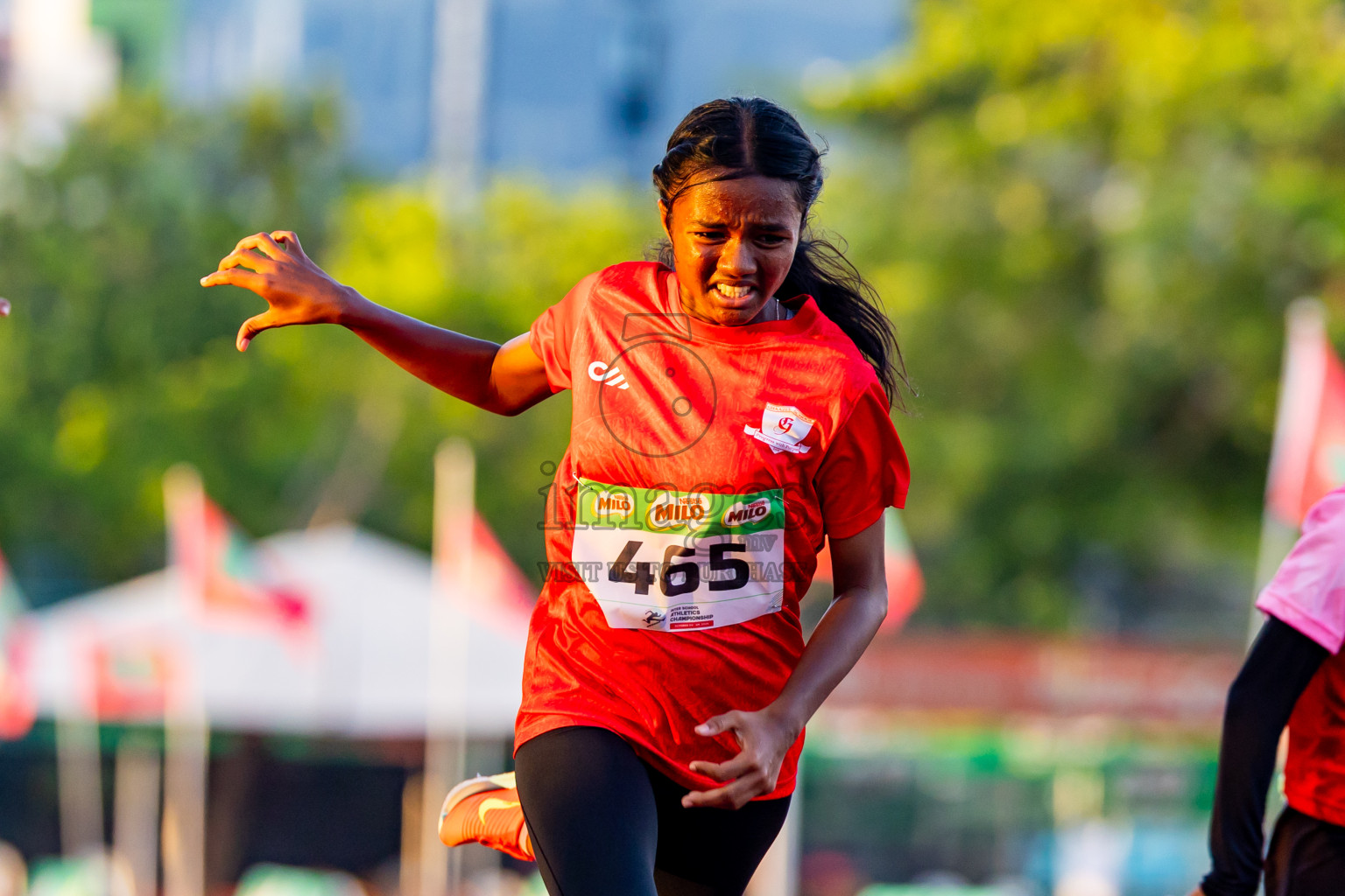 Day 2 of Inter-school Athletics Championship 2025 held in Ekuveni Synthetic Track, Male', Maldives on Tuesday, 07th October 2025. Photos by: Nausham Waheed / Images.mv