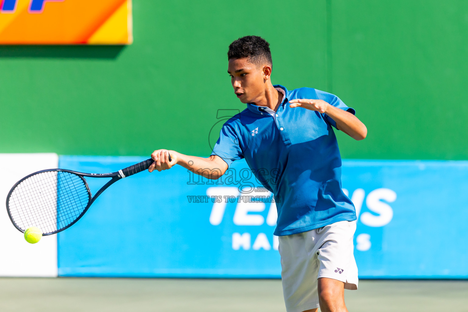 Day 3 of ATF Maldives Junior Open Tennis was held in Male' Tennis Court, Male', Maldives on Wednesday, 11th December 2024. Photos: Nausham Waheed / images.mv