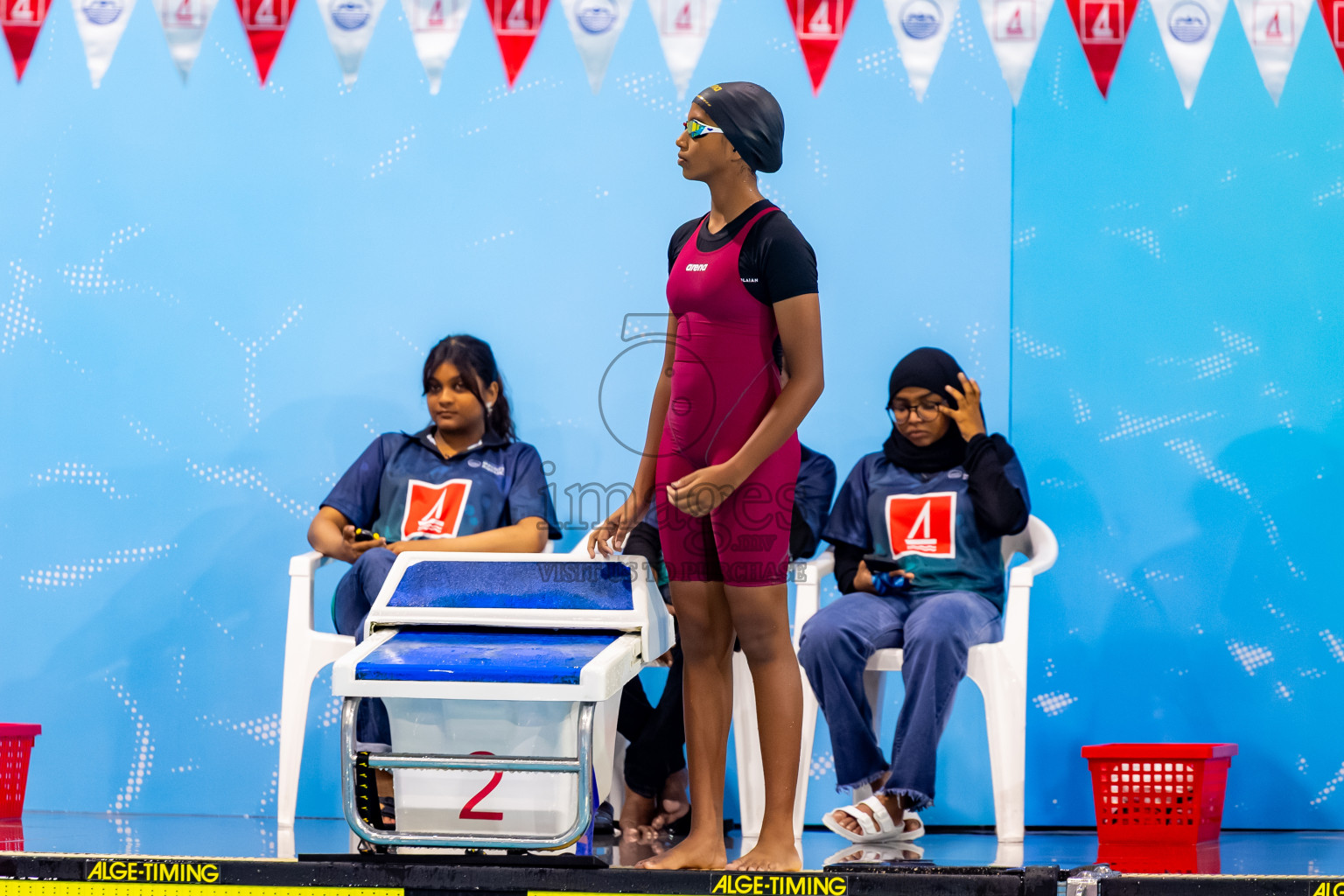 Day 3 of BML 21st Interschool Swimming Competition 2025 was held in Hulhumale' Swimming Pool, Hulhumale', Maldives on Monday, 13th October 2025. Photos: Nausham Waheed / images.mv