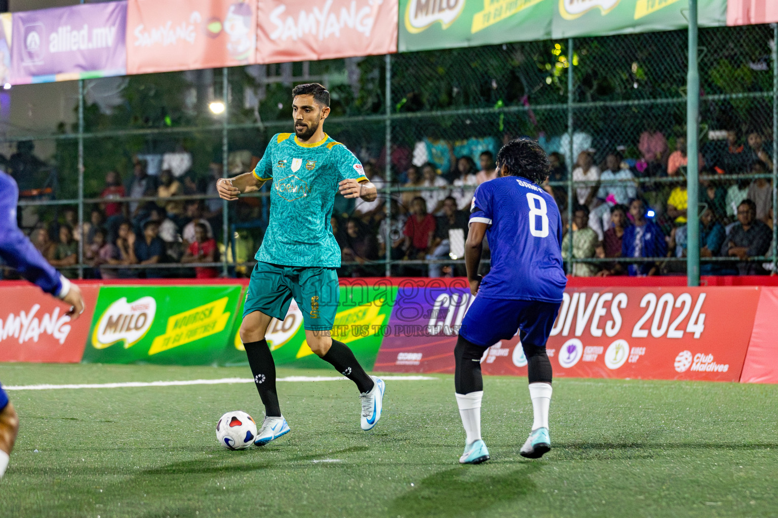 Club WAMCO vs MIBSA in Club Maldives Cup 2024 held in Rehendi Futsal Ground, Hulhumale', Maldives on Friday, 4th October 2024. 
Photos: Hassan Simah / images.mv