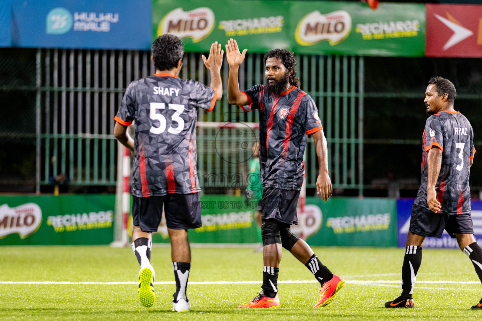 Day 4 of Milo Sector League 2025 was held in Rehendhi Futsal Ground, Hulhumale', Maldives on Tuesday, 4th November 2025. Photos: Hassan Simah / images.mv