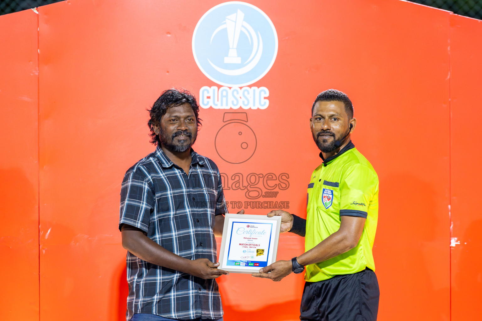 HPSN vs Club Binara in the finals of Club Maldives Classic 2025 at Rehendhi Futsal Grounds, Hulhumale, Maldives, on Monday, 6th October 2025. Photos: Ismail Thoriq, Mohamed Mahefooz Moosa / images.mv