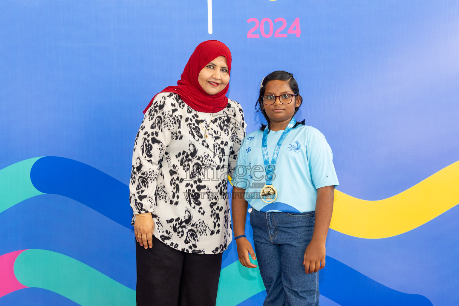 Closing of BML 5th National Swimming Kids Festival 2024 held in Hulhumale', Maldives on Saturday, 23rd November 2024.
Photos: Ismail Thoriq / images.mv