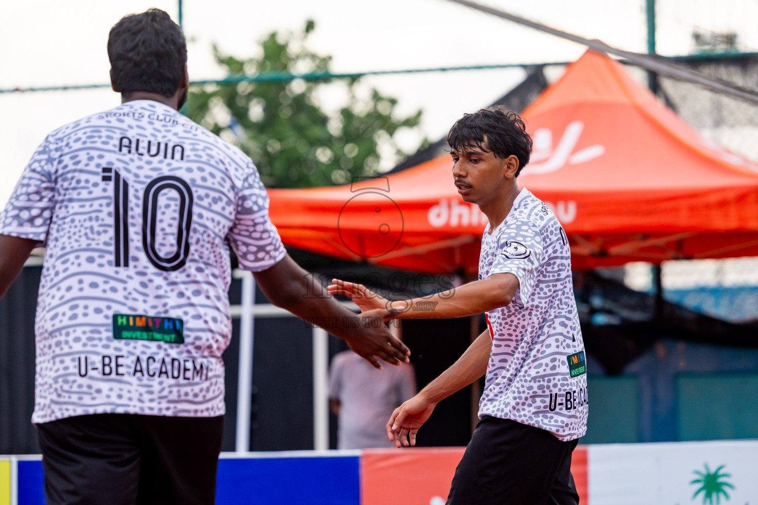 Club rising star academy vs Sports club city in Milo National Junior Volleyball Championship 2025 Day 2 was held on Sunday, 23rd November 2025 at Ekuveni Turf Court Male', Maldives. Photos: Nausham Waheed / images.mv