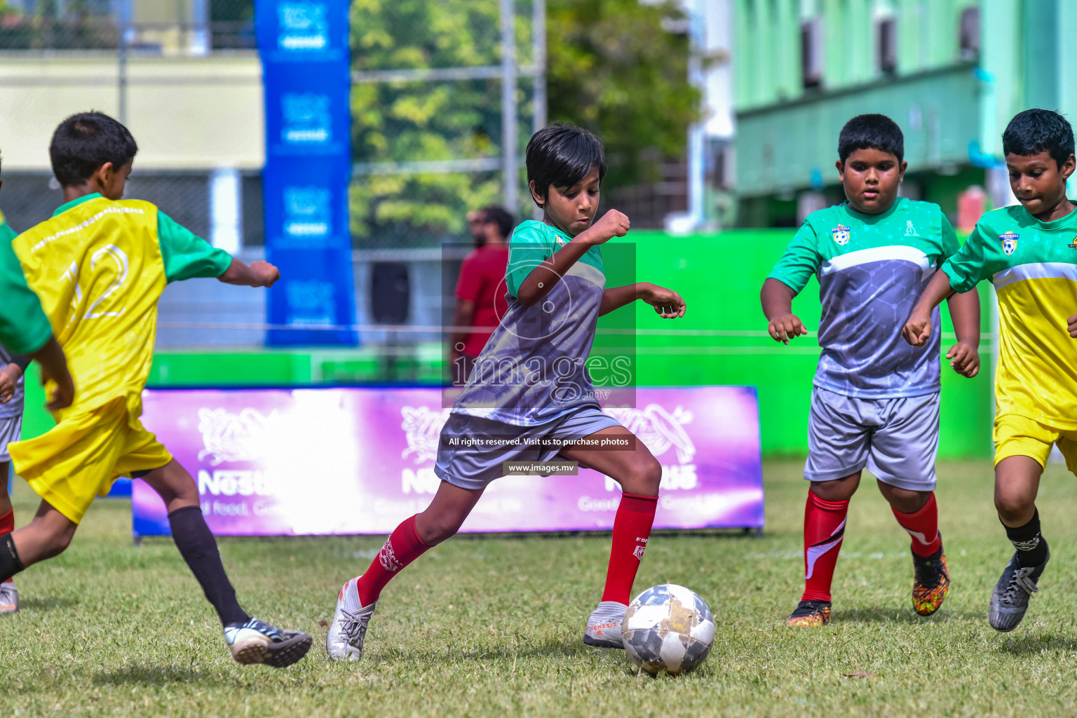 Day 3 of Milo Kids Football Fiesta 2022 was held in Male', Maldives on 21st October 2022. Photos: Nausham Waheed/ images.mv