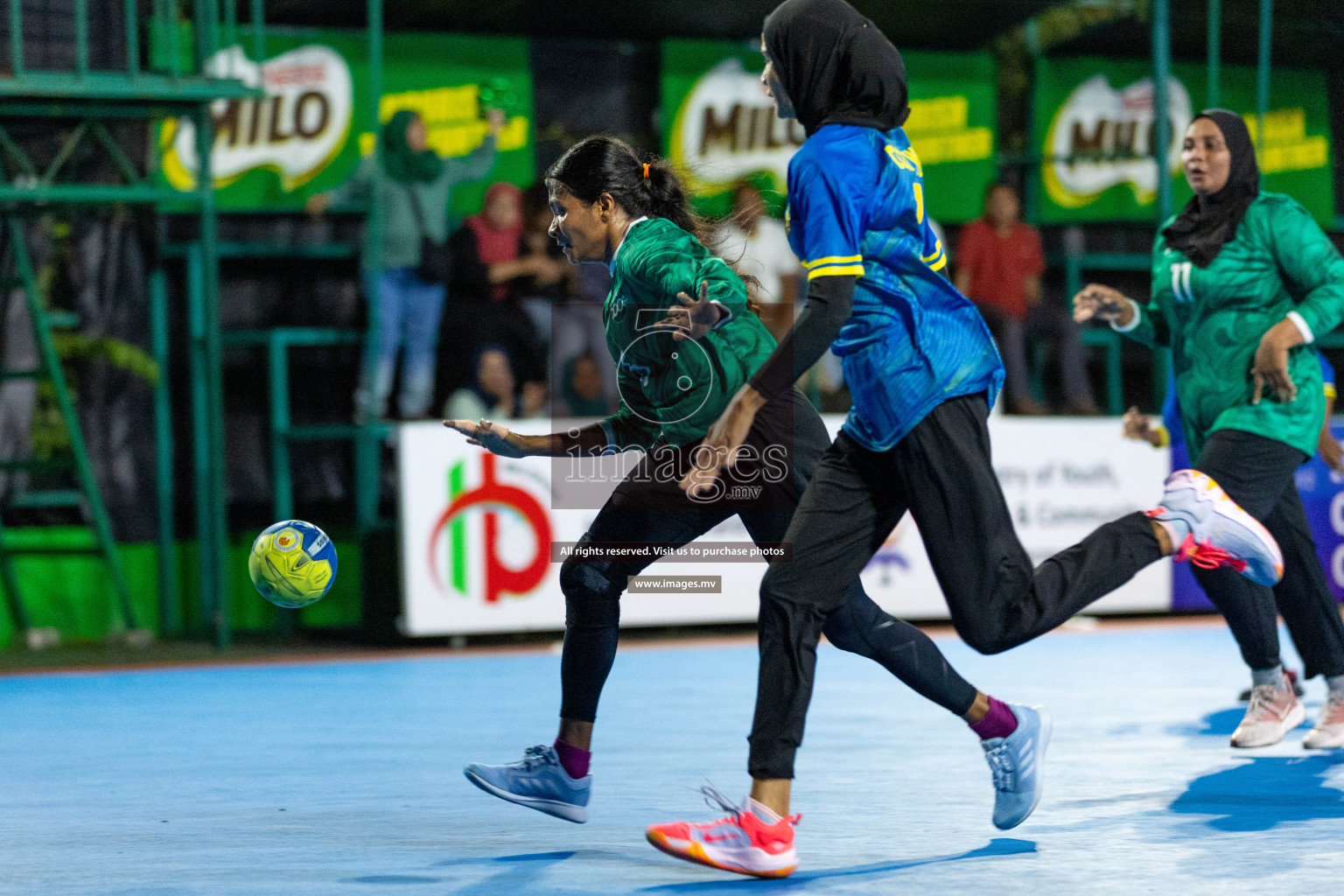 Day 1 of 7th Inter-Office/Company Handball Tournament 2023, held in Handball ground, Male', Maldives on Friday, 16th September 2023 Photos: Nausham Waheed/ Images.mv