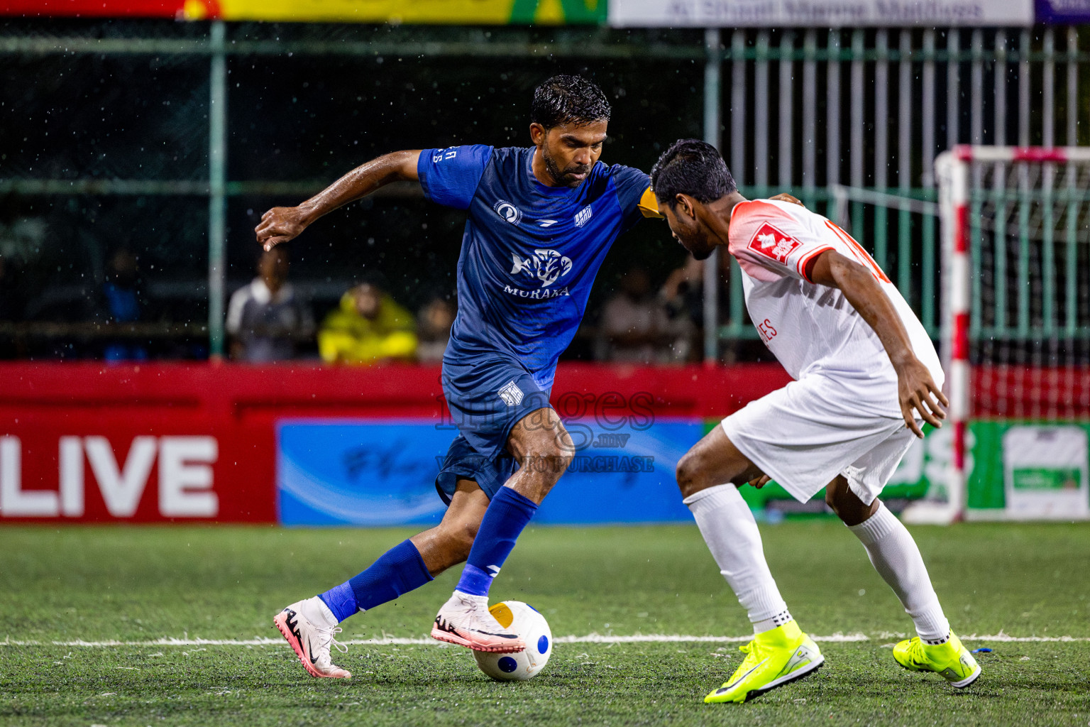 Sh Lhaimagu VS Sh Goidhoo in Day 6 of Golden Futsal Challenge 2025 on Friday, 6th January 2025, in Hulhumale', Maldives Photos: Nausham Waheed / images.mv