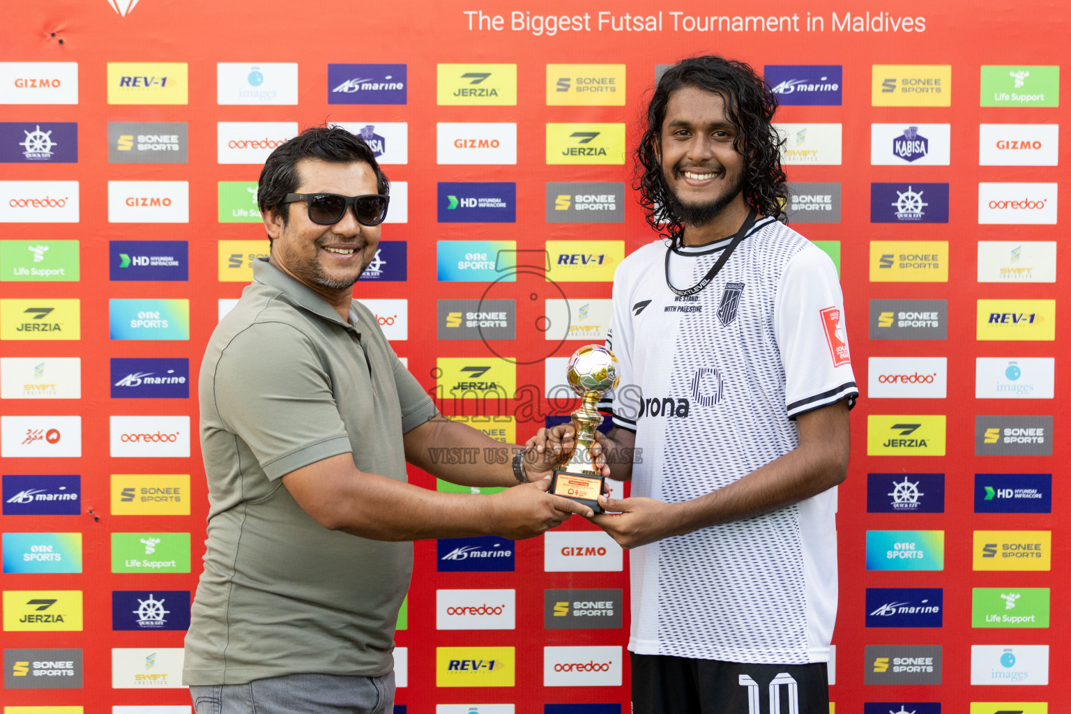 Sh. Lhaimagu VS Sh. Feevah in Day 12 of Golden Futsal Challenge 2024 was held on Friday, 26th January 2024, in Hulhumale', Maldives Photos: Nausham Waheed / images.mv