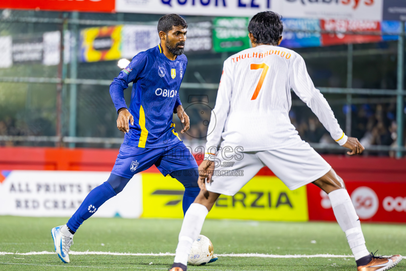 B Eydhafushi vs B Thulhaadhoo in Baa Atoll Finals Day 26 of Golden Futsal Challenge 2025 was held on Thursday , 30th January 2025, in Hulhumale', Maldives. Photos: Ismail Thoriq / images.mv