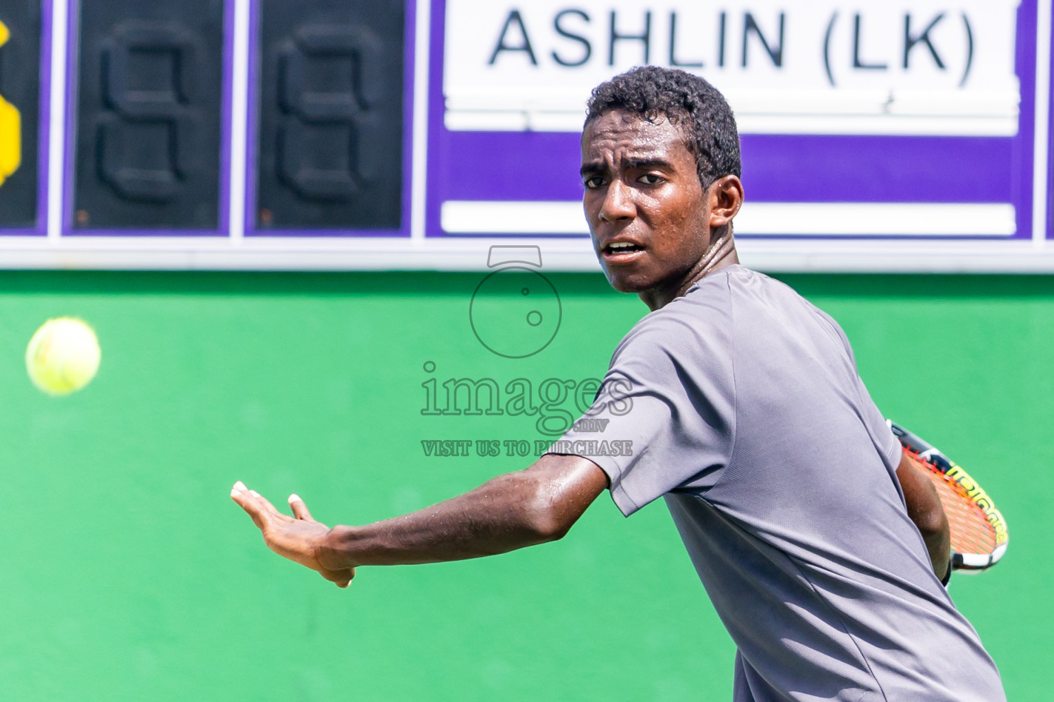 Day 9 of ATF Maldives Junior Open Tennis was held in Male' Tennis Court, Male', Maldives on Friday, 20th December 2024. Photos: Nausham Waheed/ images.mv