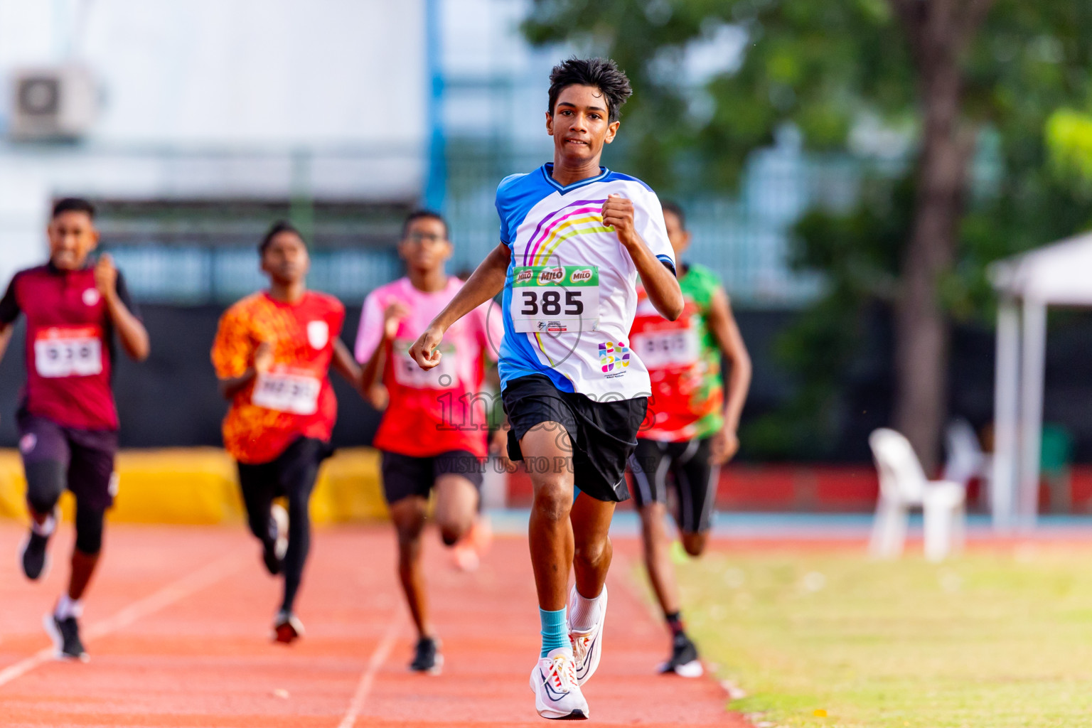 Day 5 of Inter-school Athletics Championship 2025 held in Ekuveni Synthetic Track, Male', Maldives on Saturday, 11th October 2025. Photos by: Nausham Waheed / Images.mv