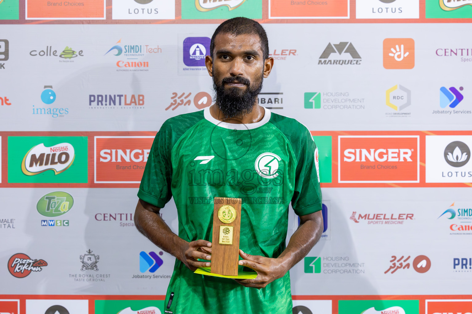 Club HDC vs Club Aasandha in Club Maldives Cup 2024 held in Rehendi Futsal Ground, Hulhumale', Maldives on Tuesday, 1st October 2024. Photos: Ismail Thoriq / images.mv