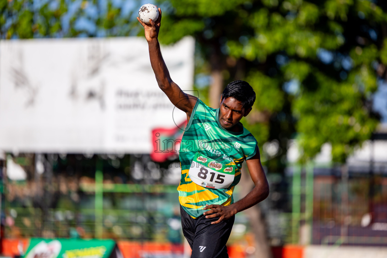 Day 1 of Inter-school Athletics Championship 2025 held in Ekuveni Synthetic Track, Male', Maldives on Monday, 06th October 2025. Photos by: Nausham Waheed / Images.mv