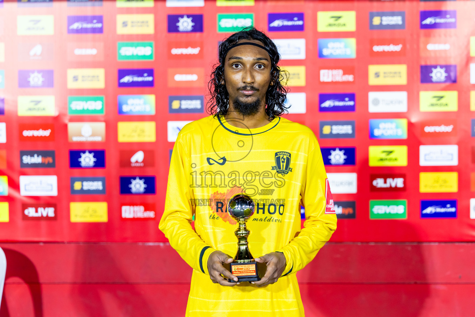 AA Rasdhoo vs AA Bodufolhudhoo in Day 11 of Golden Futsal Challenge 2025 was held on Wednesday, 15th January 2025, in Hulhumale', Maldives Photos: Nausham Waheed / images.mv