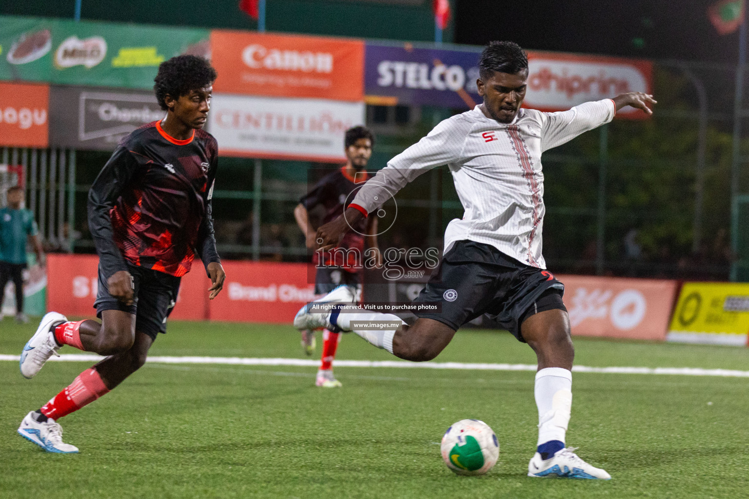 Aasandha vs Prisons RC in Club Maldives Cup 2023 held in Hulhumale, Maldives, on Monday, 17th July 2023 Photos: Nausham Waheed / images.mv