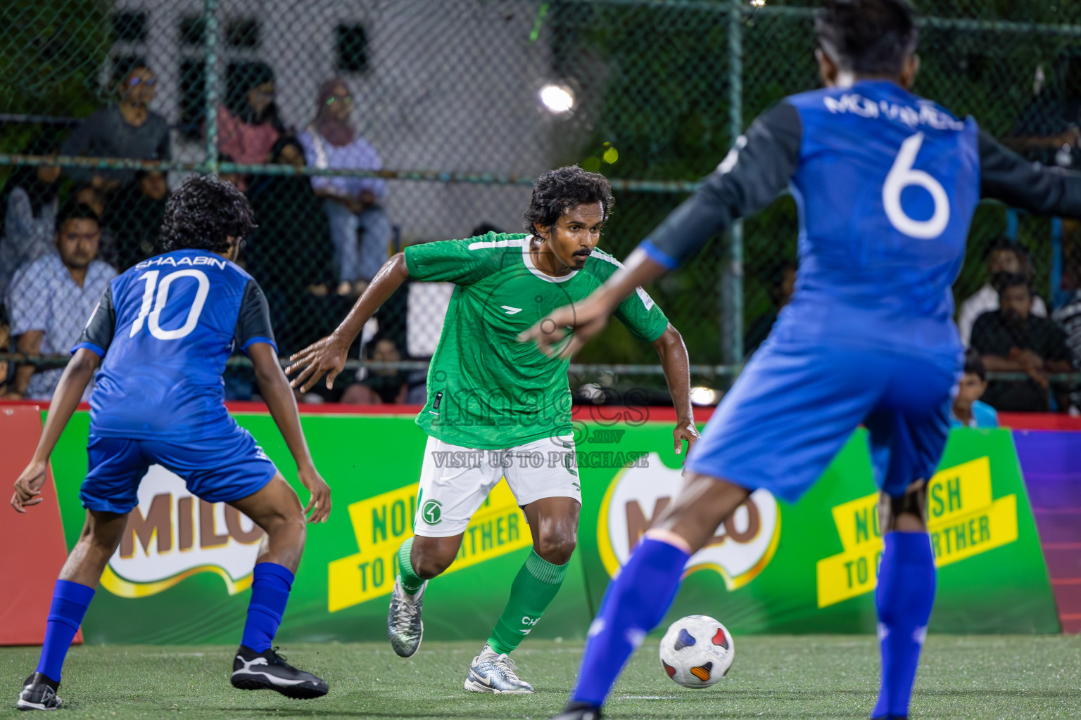 Club HDC vs Club Aasandha in Club Maldives Cup 2024 held in Rehendi Futsal Ground, Hulhumale', Maldives on Tuesday, 1st October 2024. Photos: Ismail Thoriq / images.mv