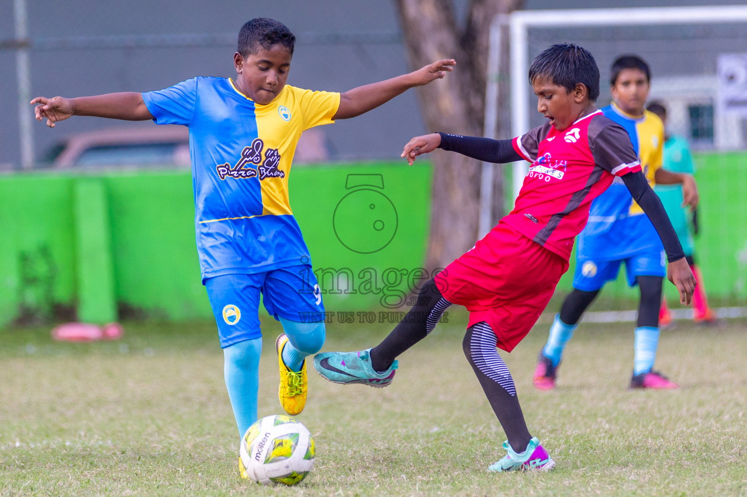 Day 2  of MILO Academy Championship 2024 - U12 was held at Henveiru Grounds in Male', Maldives on Thursday, 5th July 2024. Photos: Shuu Abdul Sattar / images.mv