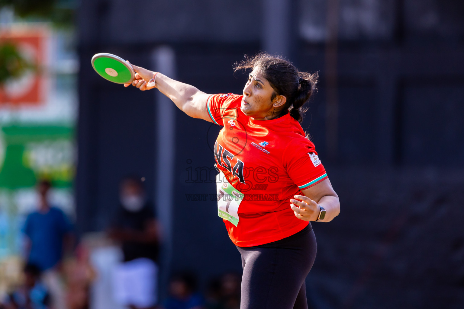 Day 3 of National Athletics Championship 2025 was held at Ekuveni Running Ground in Male', Maldives on Saturday, 16th August 2025. Photos: Nausham Waheed / images.mv