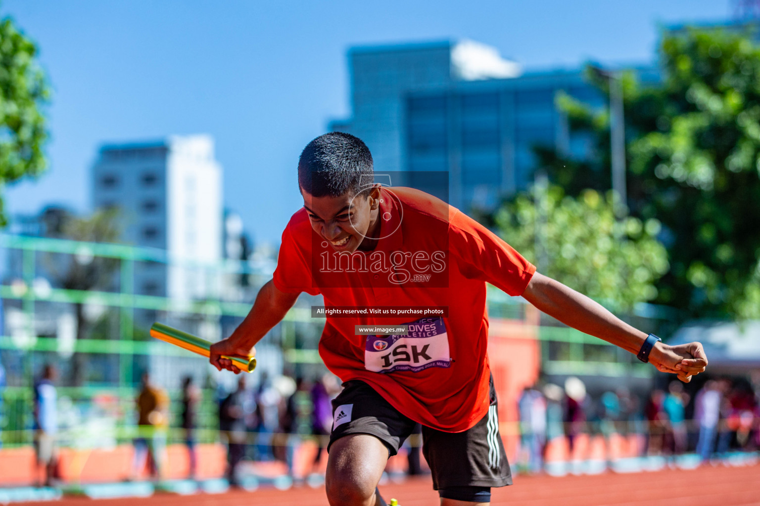 Day 5 of Inter-School Athletics Championship held in Male', Maldives on 27th May 2022. Photos by: Nausham Waheed / images.mv