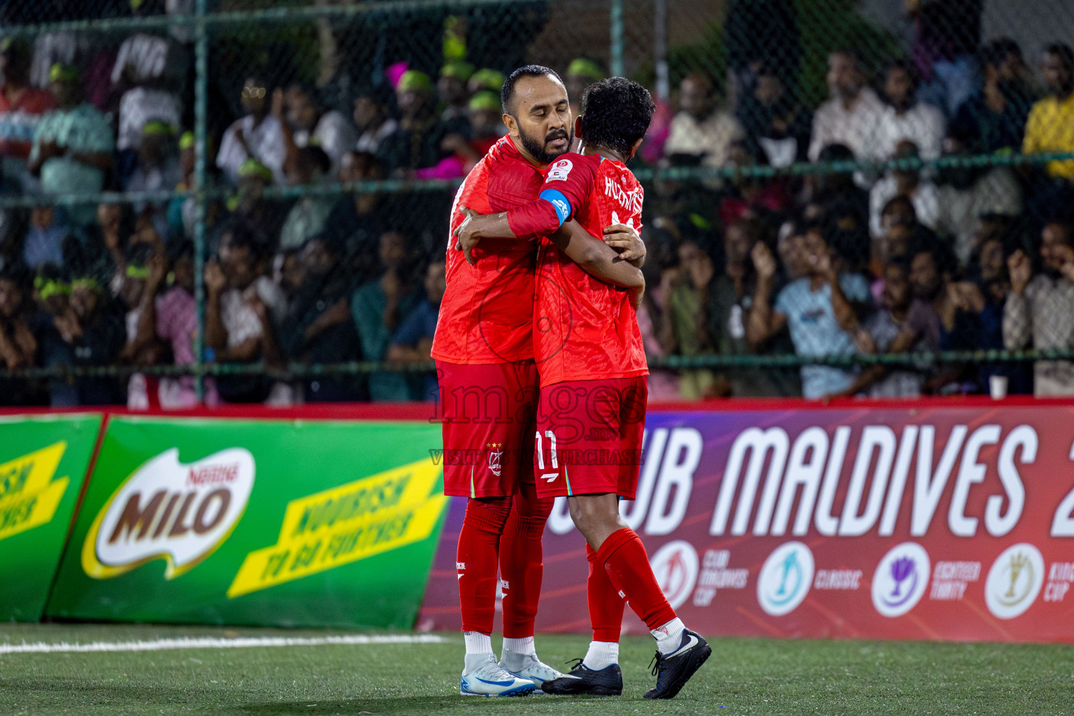 STO RC vs Club WAMCO in Round of 16 of Club Maldives Cup 2024 held in Rehendi Futsal Ground, Hulhumale', Maldives on Monday, 7th October 2024. Photos: Nausham Waheed / images.mv