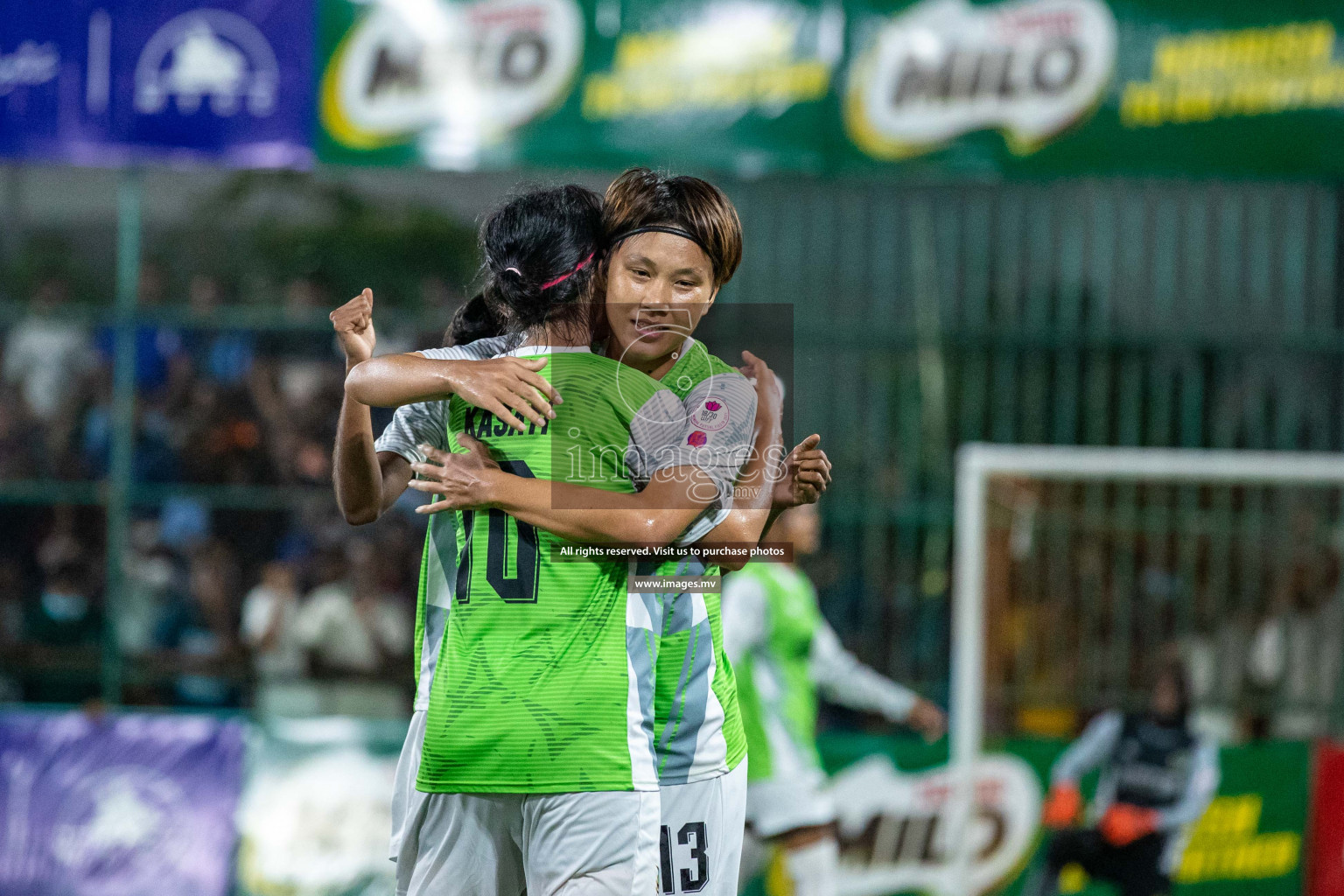 orts Limited vs WAMCO - in the Finals 18/30 Women's Futsal Fiesta 2021 held in Hulhumale, Maldives on 18 December 2021. Photos by Shuu Abdul Sattar