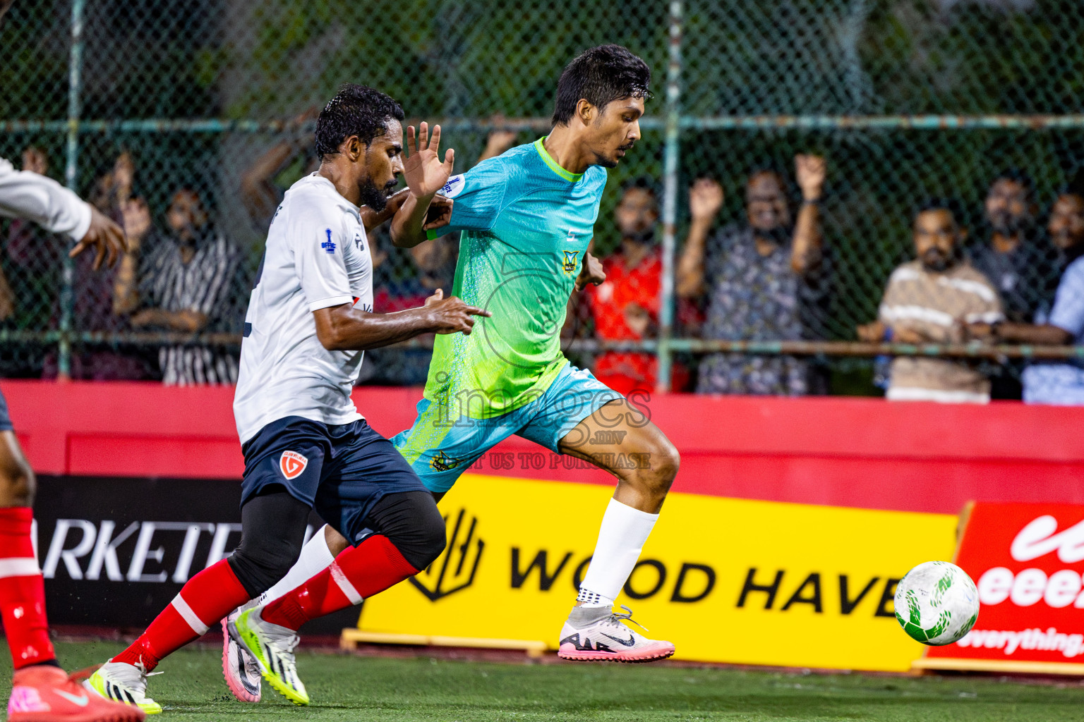 WAMCO vs Club Veliga in Day 6 of Office League 2025 was held on Monday, 21st April 2025 in Hulhumale', Maldives. Photos: Nausham Waheed / images.mv