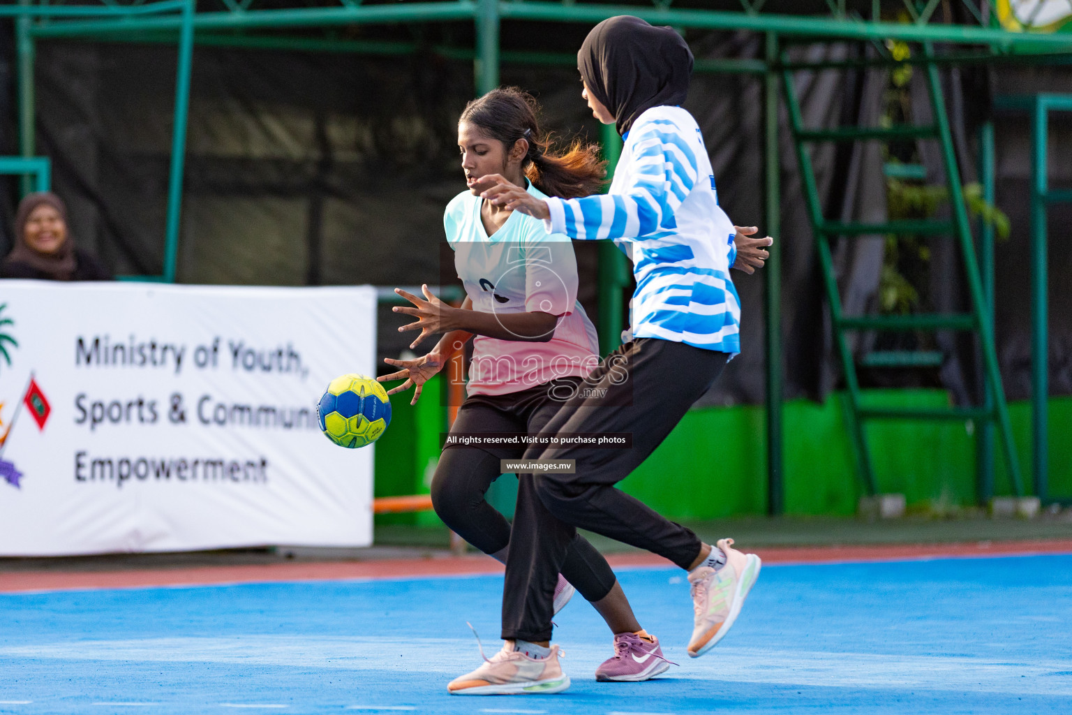 Day 2 of 7th Inter-Office/Company Handball Tournament 2023, held in Handball ground, Male', Maldives on Saturday, 17th September 2023 Photos: Nausham Waheed/ Images.mv