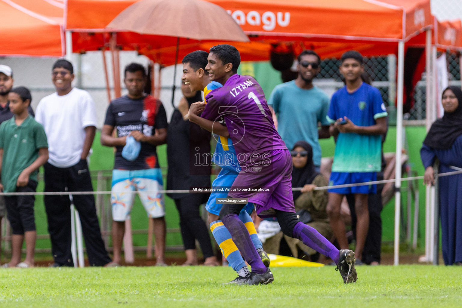 Day 2 of MILO Academy Championship 2023 (u14) was held in Henveyru Stadium Male', Maldives on 4th November 2023. Photos: Nausham Waheed / images.mv