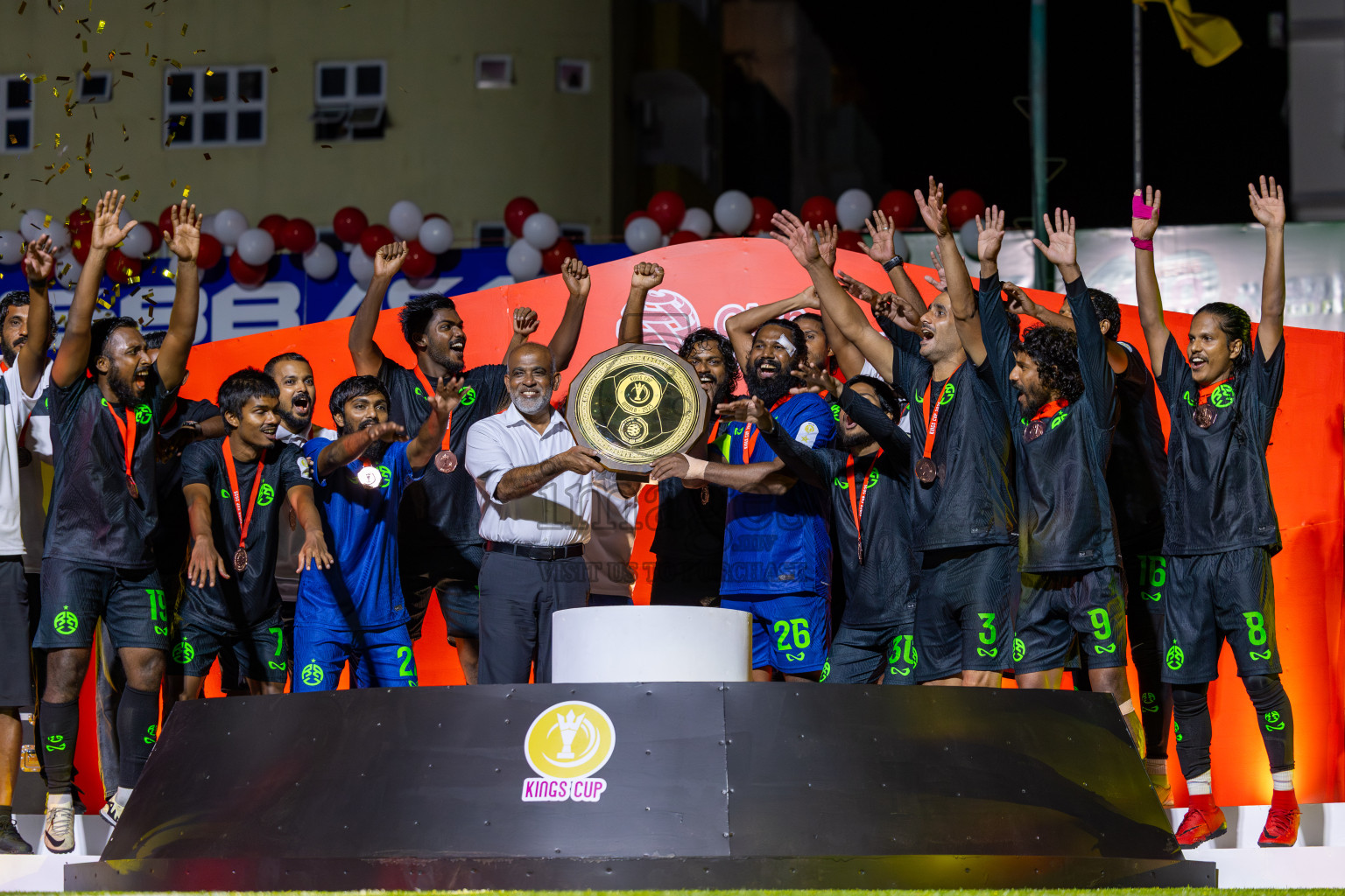 Road Recreation Club vs Club Combination SC Eydhafushi in Kings Cup Final of Club Maldives 2025 was held in Rehendhi Futsal Ground, Hulhumale', Maldives on Tuesday, 9th September 2025. Photos: Ismail Thoriq / images.mv