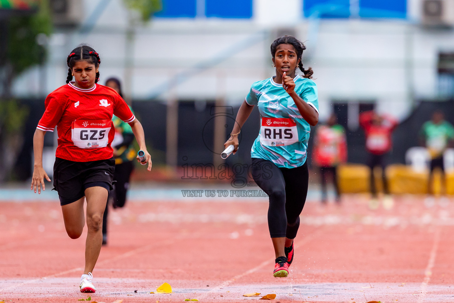 Day 6 of Inter-school Athletics Championship 2025 held in Ekuveni Synthetic Track, Male', Maldives on Sunday, 12th October 2025. Photos by: Nausham Waheed / Images.mv