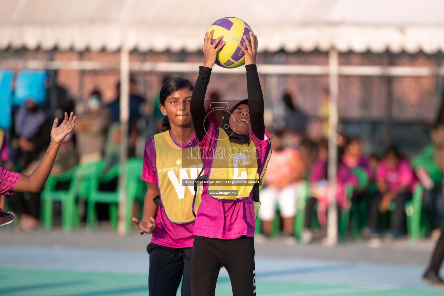 Day 7 of Junior Netball Championship 2022 on 11th March 2022 held in Male', Maldives. Photos by Nausham Waheed & Hassan Simah