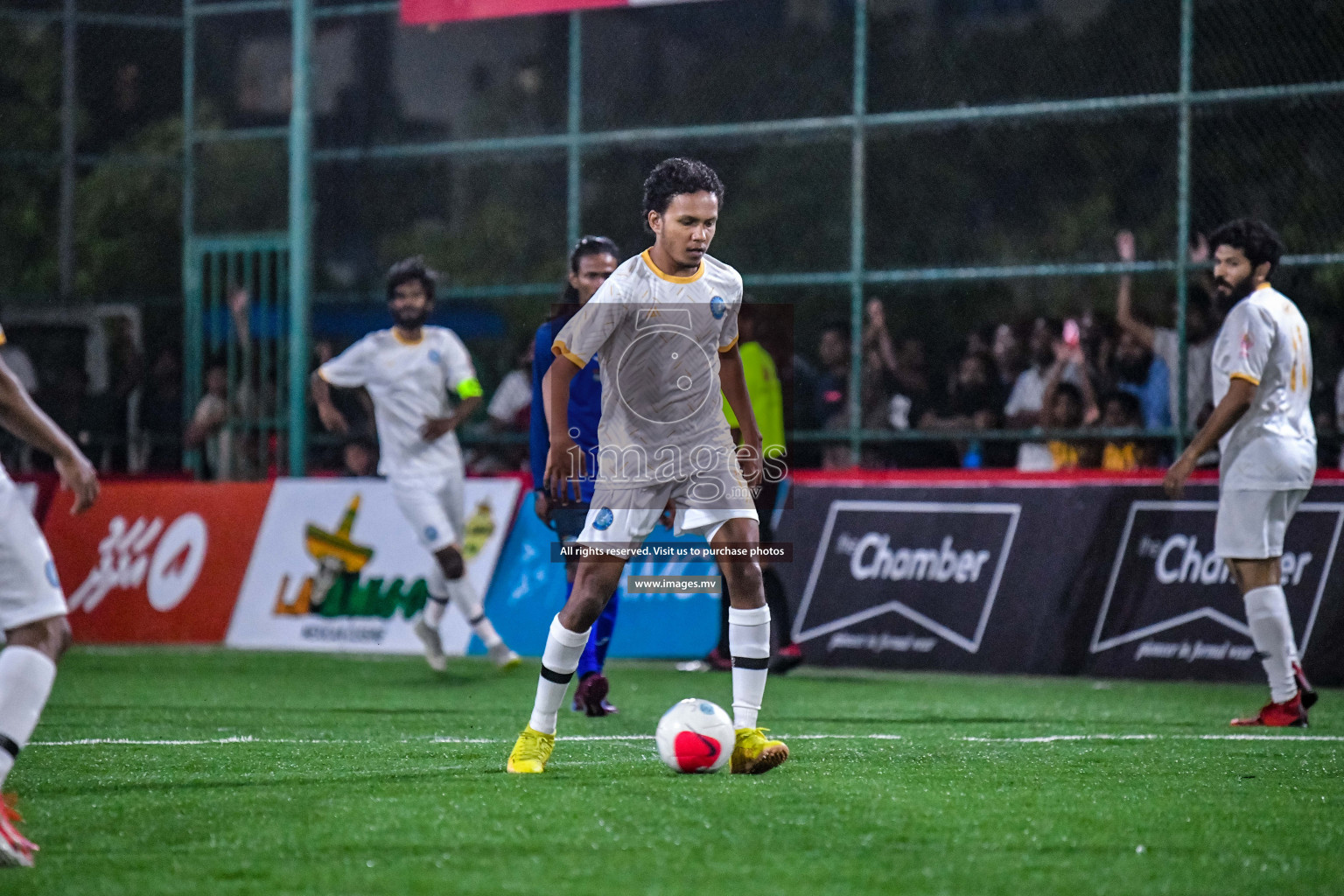 Team Fenaka vs Team Civil Court in Club Maldives Cup 2022 was held in Hulhumale', Maldives on Friday, 14th October 2022. Photos: Nausham Waheed / images.mv