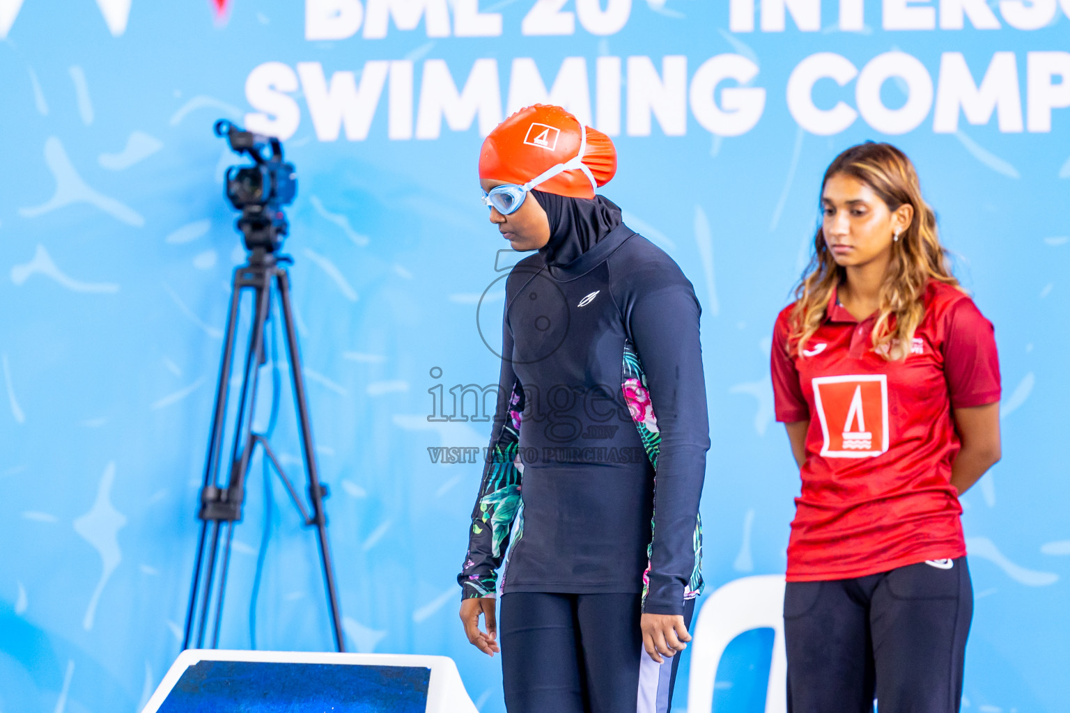 Day 2 of 20th Inter-school Swimming Competition 2024 held in Hulhumale', Maldives on Sunday, 13th October 2024. Photos: Nausham Waheed / images.mv