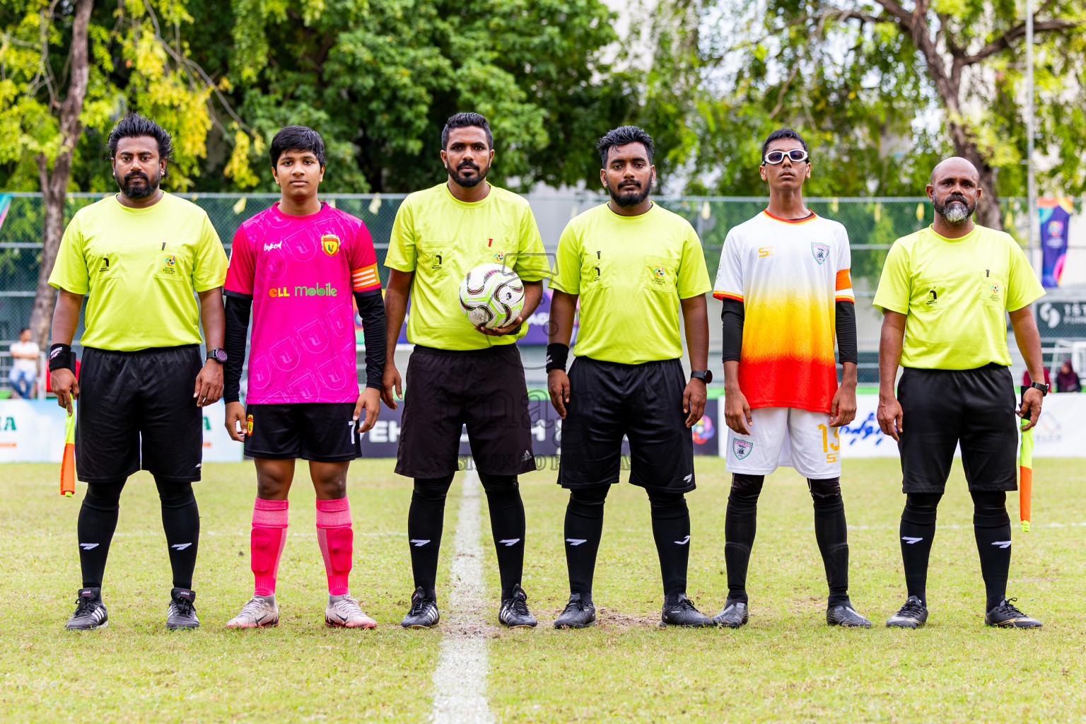 Club Eagles vs United Victory (U14) in Day 11 of Dhivehi Youth League 2024 held at Henveiru Stadium on Tuesday, 17th December 2024. Photos: Nausham Waheed / Images.mv