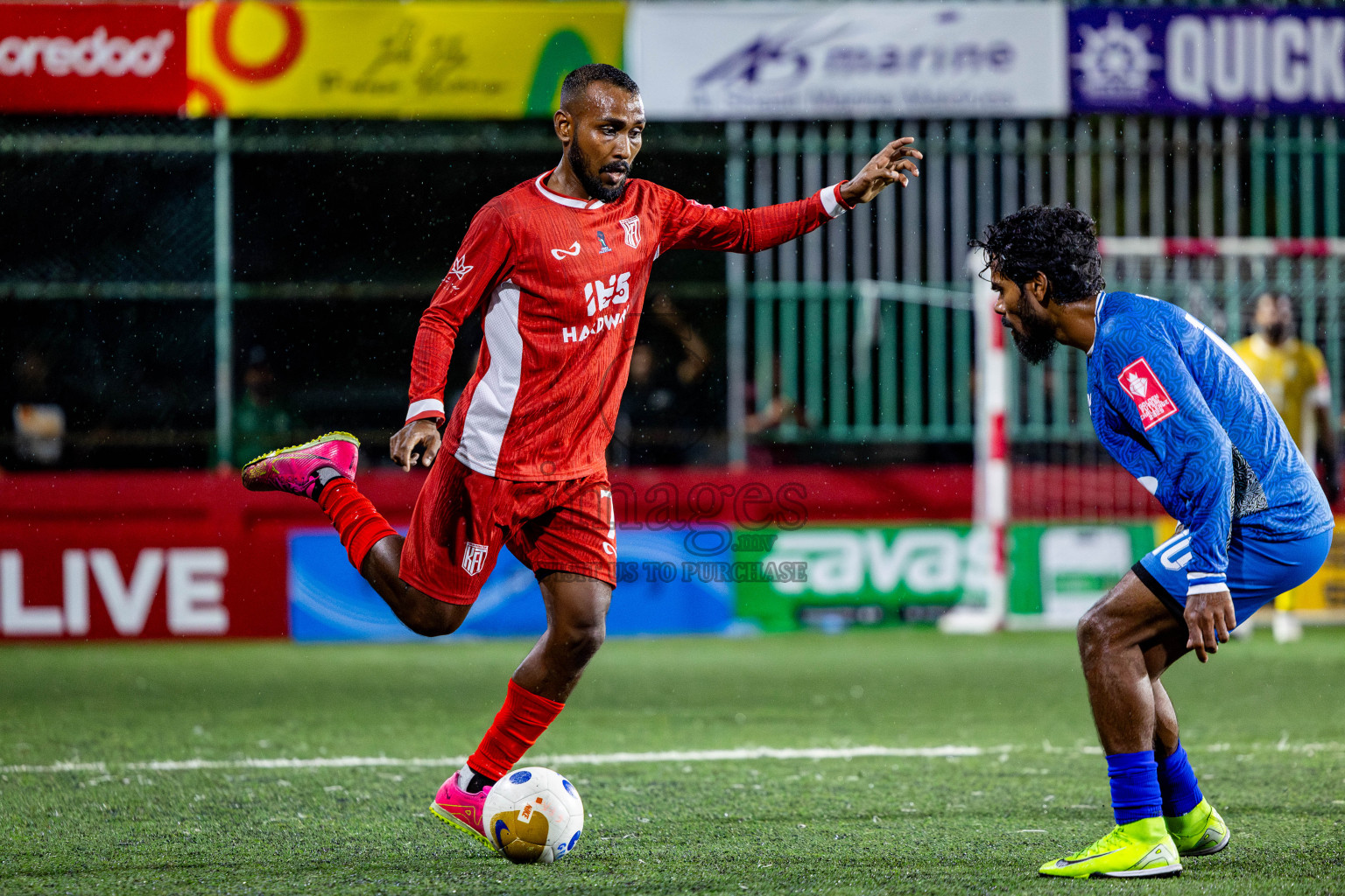 HA Kelaa VS HA Filladhoo in Day 9 of Golden Futsal Challenge 2025 was held on Monday, 13th January 2025, in Hulhumale', Maldives Photos: Nausham Waheed , Ismail Thoriq / images.mv
