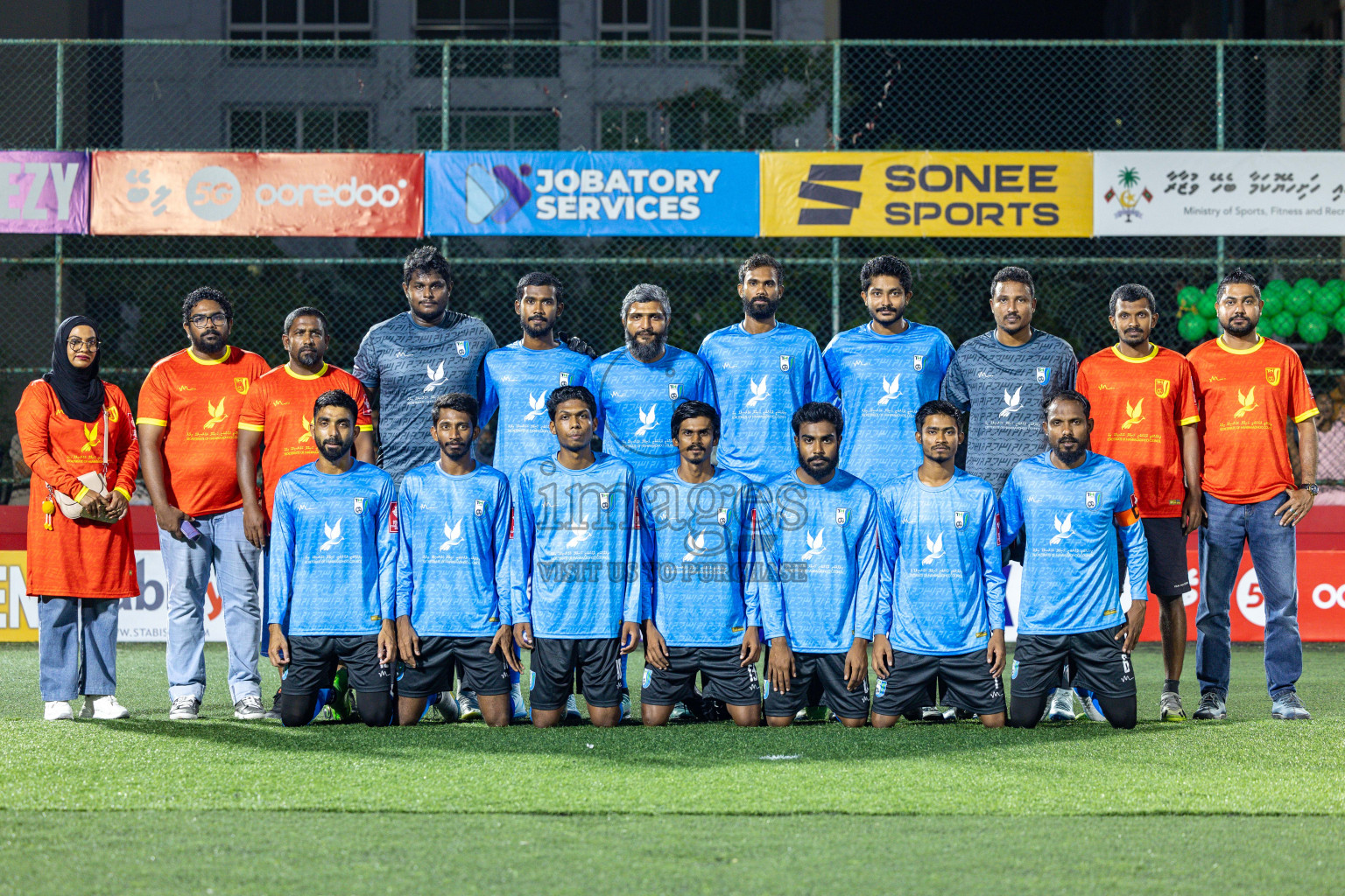 HDh. Hanimaadhoo vs HDh. Neykurendhoo in Day 1 of Golden Futsal Challenge 2025 on Sunday, 5th January 2025, in Hulhumale', Maldives 
Photos: Nausham Waheed / images.mv