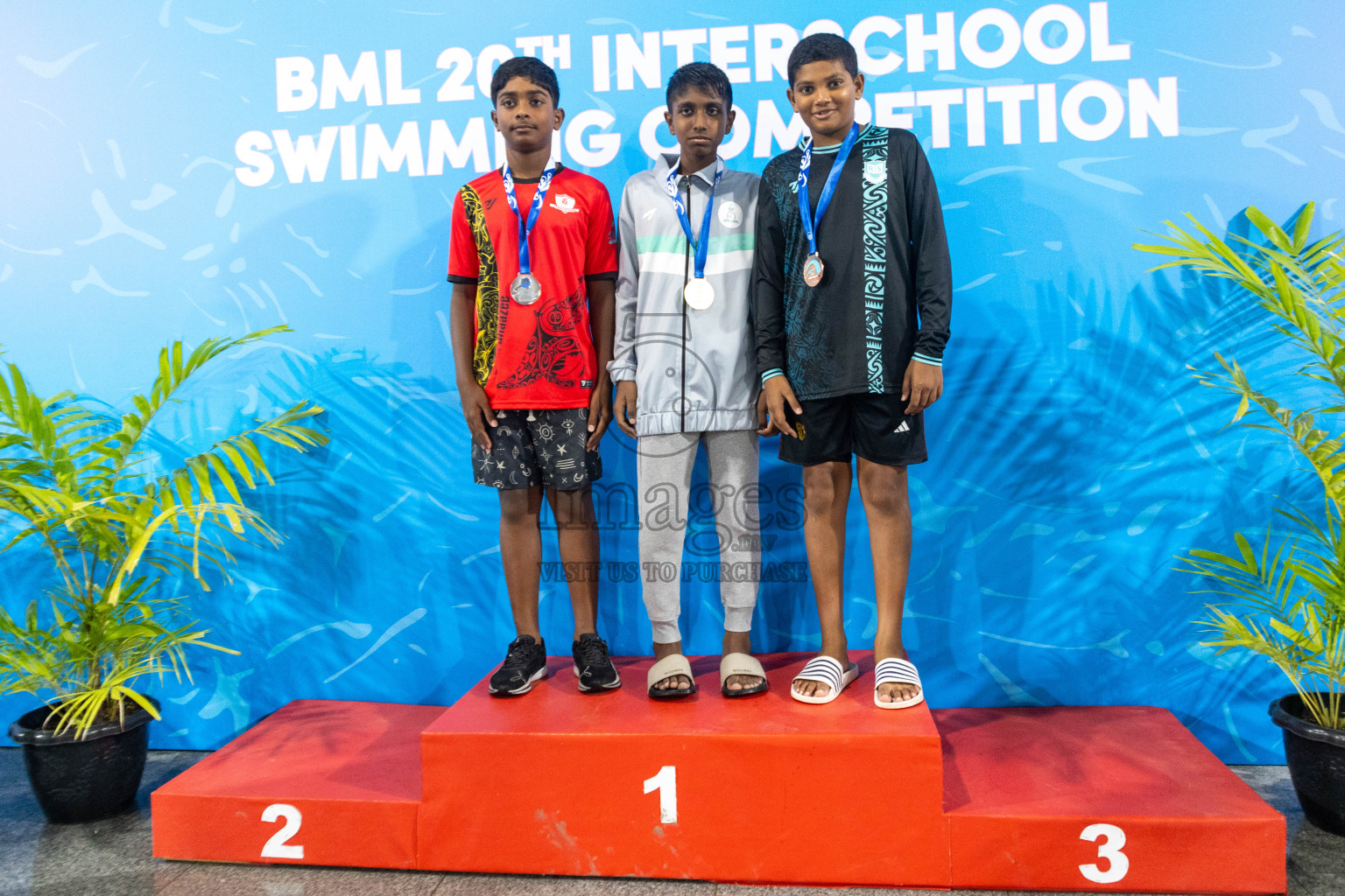 Day 4 of 20th Inter-school Swimming Competition 2024 held in Hulhumale', Maldives on Tuesday, 15th October 2024. Photos: Ismail Thoriq / images.mv