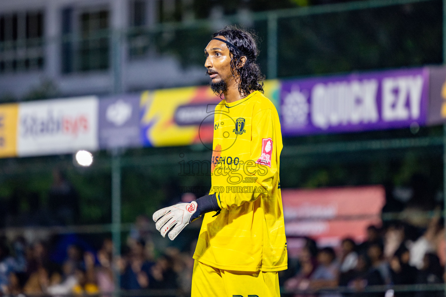 AA Rasdhoo vs AA Bodufolhudhoo in Day 11 of Golden Futsal Challenge 2025 was held on Wednesday, 15th January 2025, in Hulhumale', Maldives Photos: Nausham Waheed / images.mv