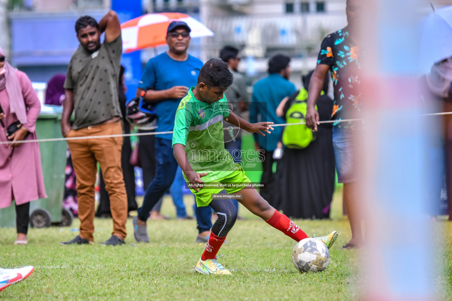 Day 3 of Milo Kids Football Fiesta 2022 was held in Male', Maldives on 21st October 2022. Photos: Nausham Waheed/ images.mv