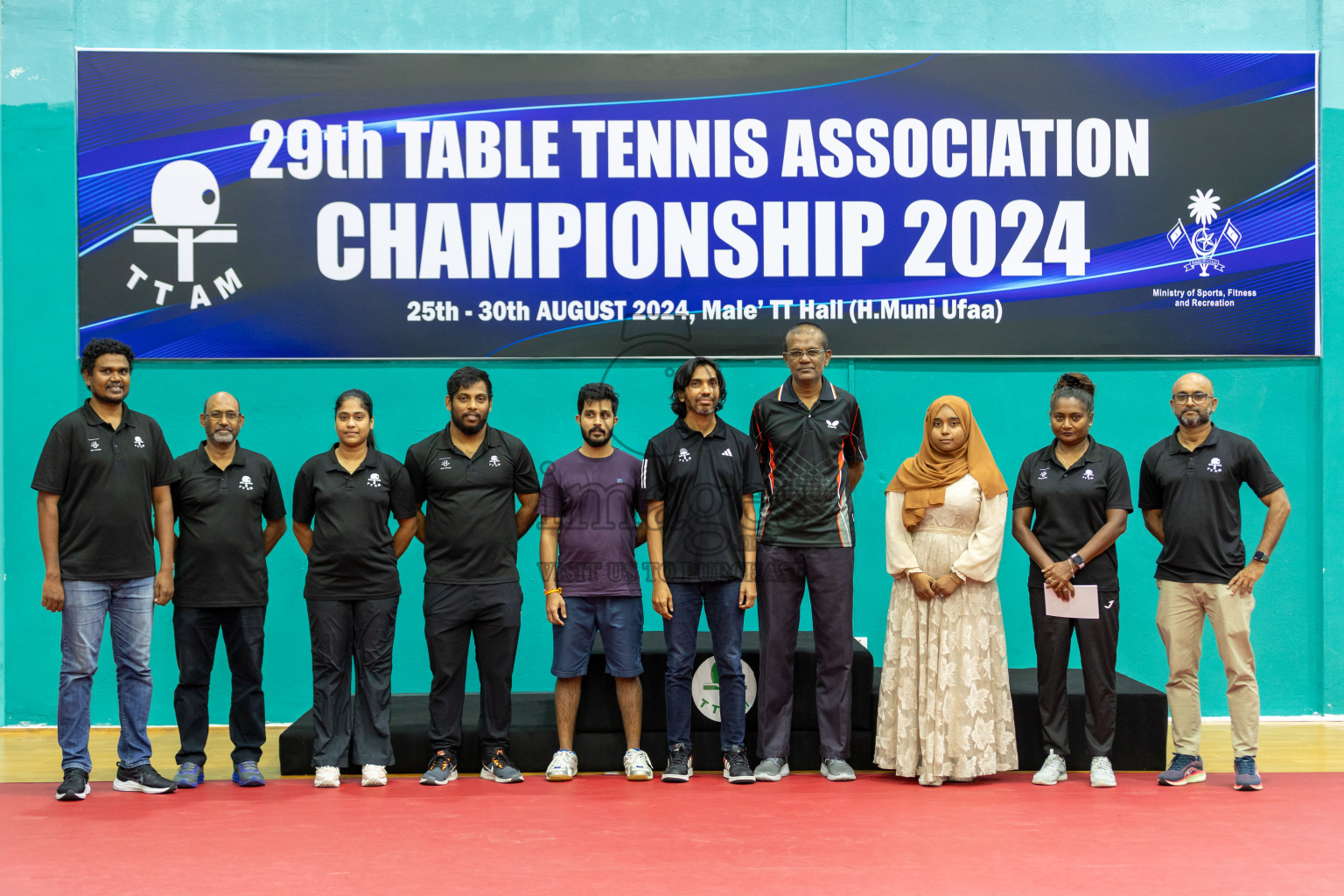 29th Table Tennis Association Championship 2024, 30th August 2024 at Male'TT Hall,Photos by Shuu Abdul Sattar