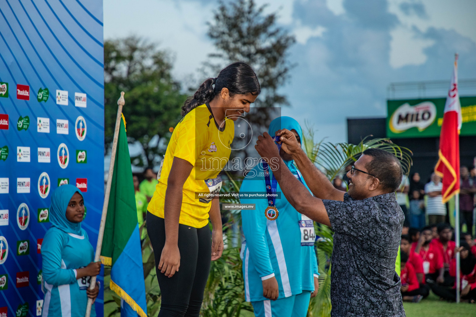 Day 5 of Inter-School Athletics Championship held in Male', Maldives on 27th May 2022. Photos by: Nausham Waheed / images.mv