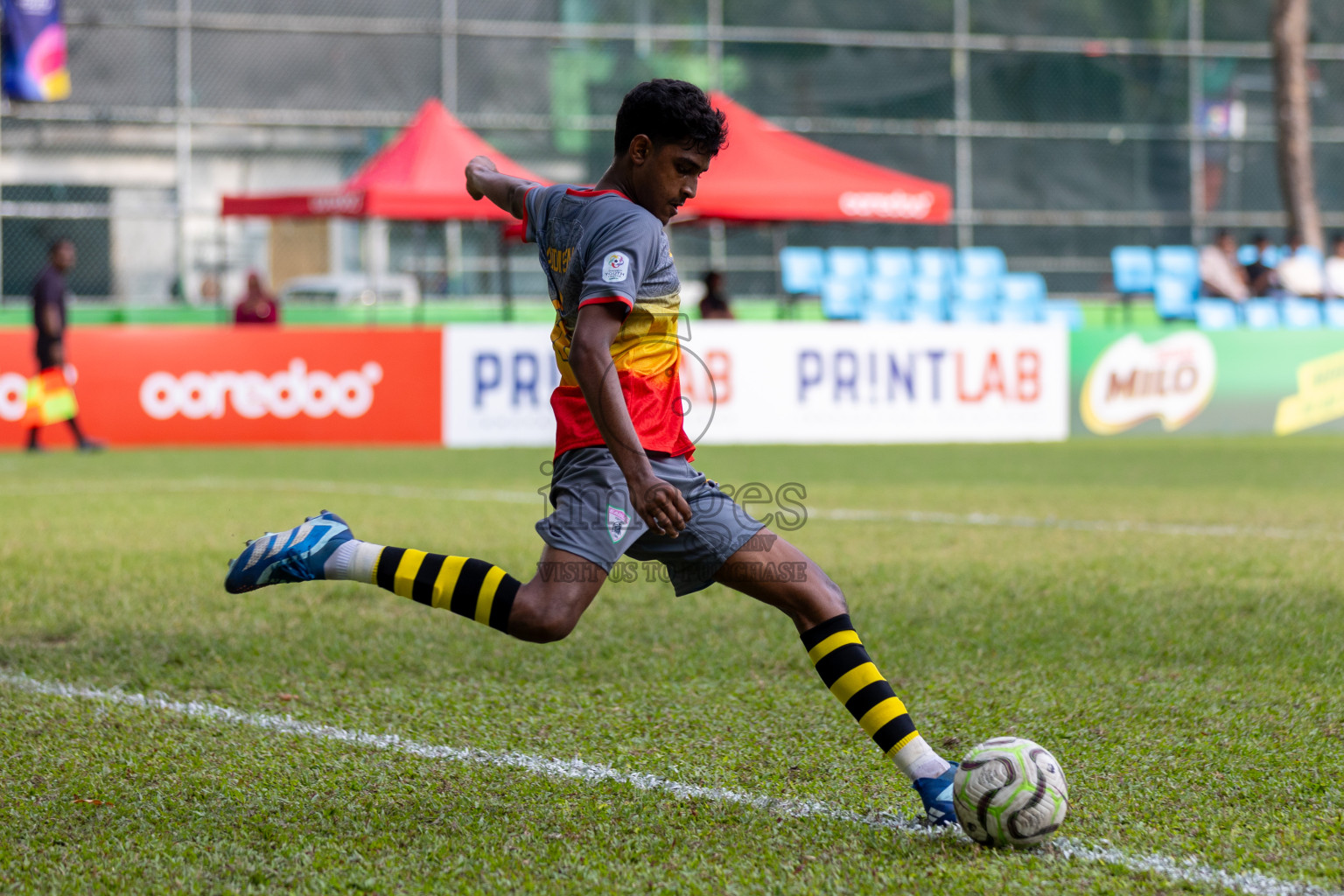 Eagles vs Maziya SRC(U16) in Day 8 of Dhivehi Youth League 2024 held at Henveiru Stadium on Monday, 2nd December 2024. Photos: Mohamed Mahfooz Moosa / Images.mv