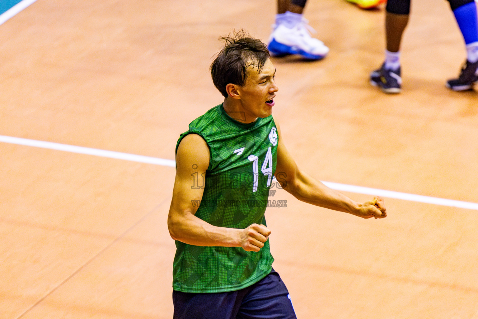 Day 2 of MILO VAM Cup 2024 Men's Division was held in Social Center Indoor Hall on Tuesday, 29th October 2024. Photos: Nausham Waheed / images.mv