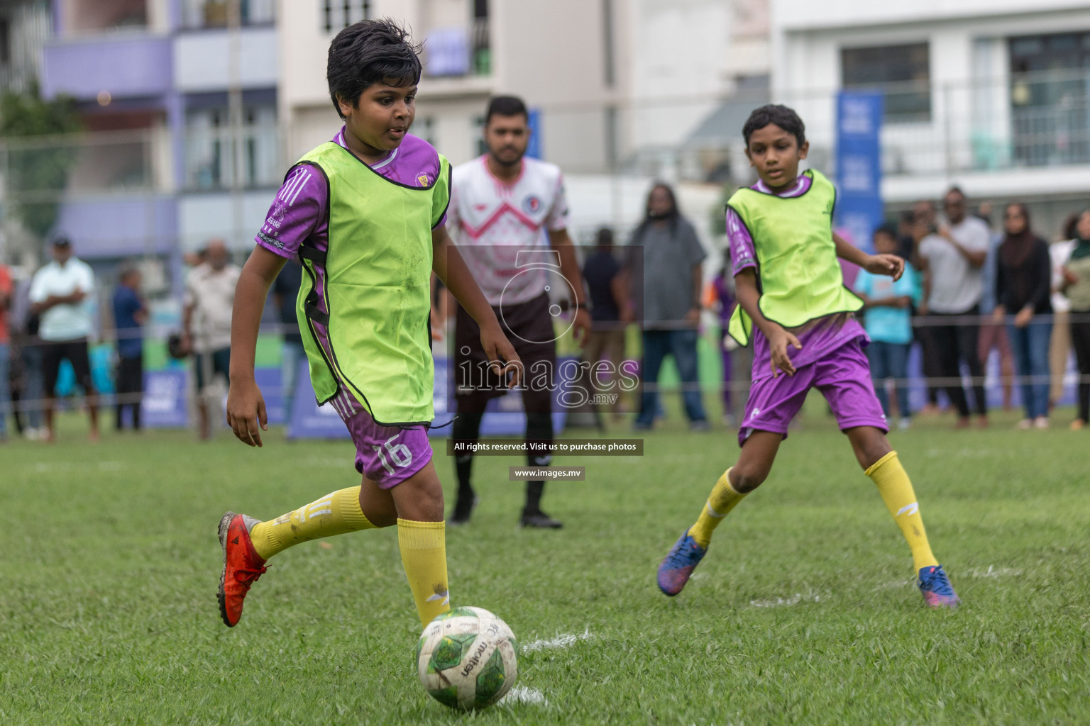 Day 1 of Nestle kids football fiesta, held in Henveyru Football Stadium, Male', Maldives on Wednesday, 11th October 2023 Photos: Shut Abdul Sattar/ Images.mv