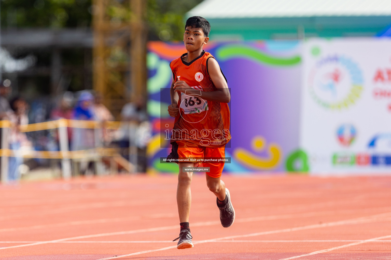 Day two of Inter School Athletics Championship 2023 was held at Hulhumale' Running Track at Hulhumale', Maldives on Sunday, 15th May 2023. Photos: Shuu/ Images.mv