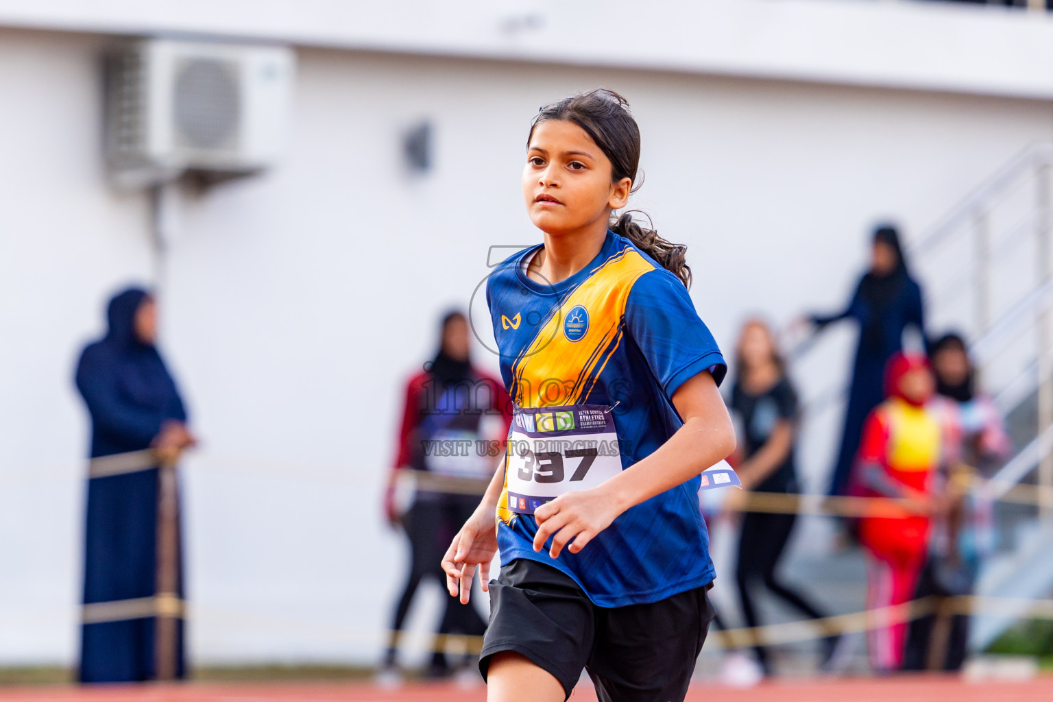 Day 3 of MWSC Interschool Athletics Championships 2024 held in Hulhumale Running Track, Hulhumale, Maldives on Monday, 11th November 2024. Photos by:  Nausham Waheed / Images.mv