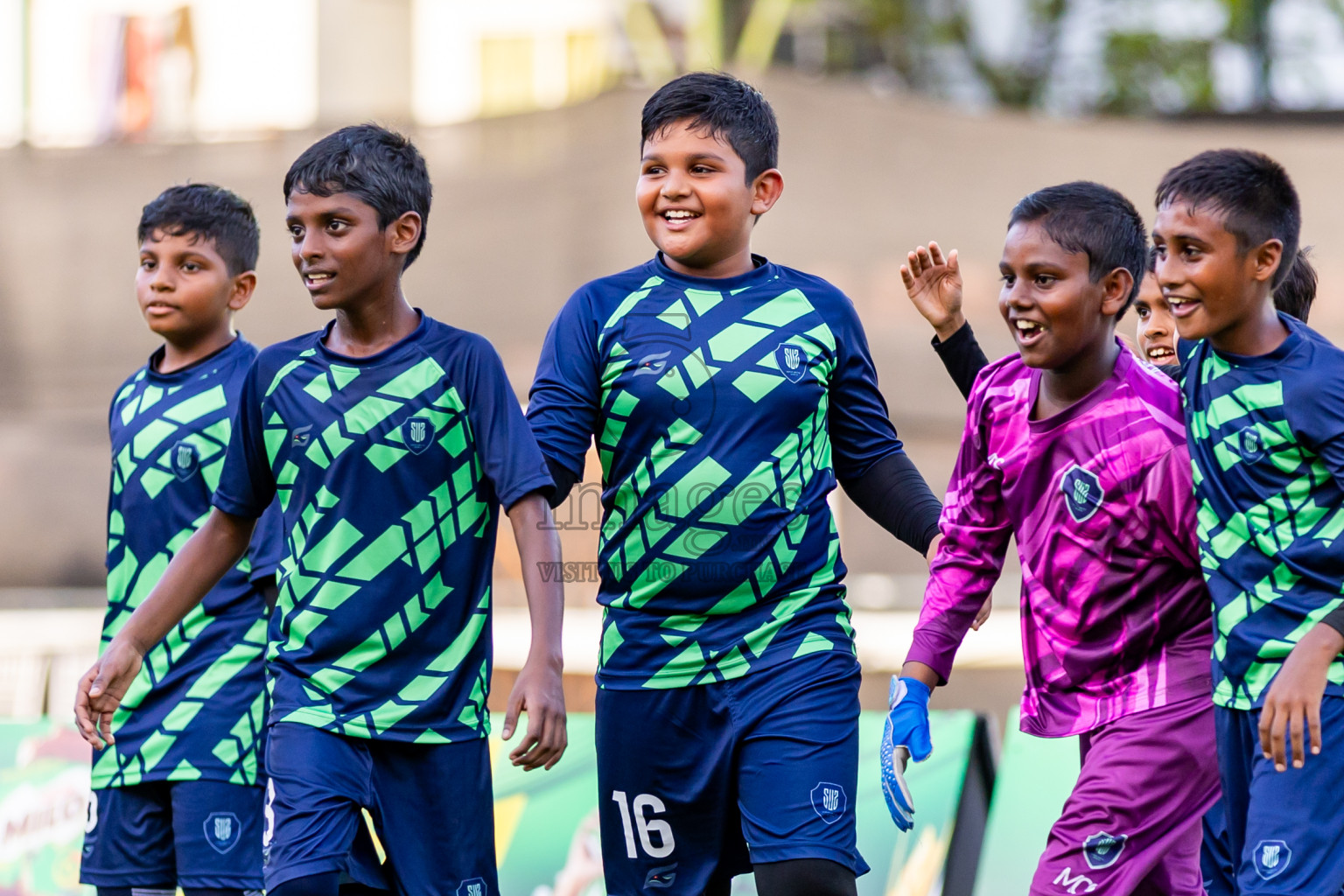 Day 2 of Under 10 MILO Academy Championship 2024 was held at National Stadium in Male', Maldives on Saturday, 27th April 2024. Photos: Nausham Waheed / images.mv